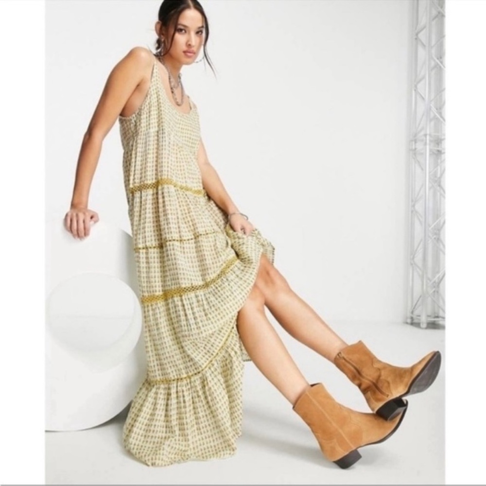 NWT Free People Midnight Dance Maxi Dress - Picture 6 of 11